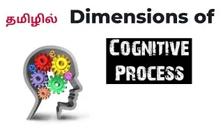 Dimensions of Cognitive Process in Tamil | Knowledge and Curriculum | B.Ed Syllabus | Semester - 4