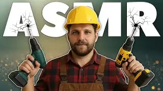 [ASMR] Percer un mur SANS SE TROMPER (b&eacute;ton, brique, placo)