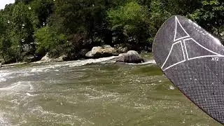 Whitewater Kayaking French Broad River (Section 9)