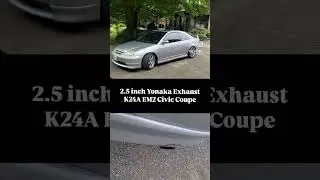 I love the sound of this Yonaka exhaust 👌🏻 #civicsi #em2 #shorts #civic #kswap #vtec