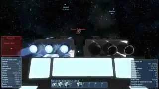Space Engineers: homing missiles (PMW) vs military transporter and drone carrier