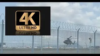 4K | Real plane 11| Hong Kong Government Flying service H175 Landing at the airport