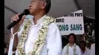 Marche populaire avec Gaston Tong Sang