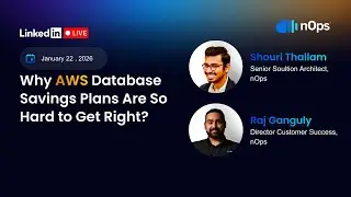 Why AWS Database Savings Plans Are So Hard to Get Right