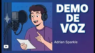 Demo de Voz | Adrian Sparkle