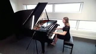 J.S.Bach : Prelude and Fugue in C sharp major, BWV 848, Alicja Kojder 15 years