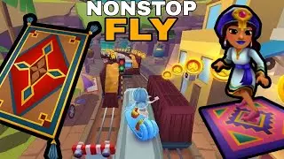 ARABIA BOARD unlimeted time fly 🤫MOD🤫#subwaysurfers #gaming