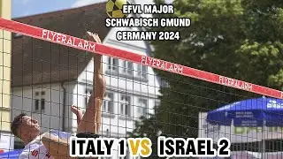 EFVL Major Gmund 2024: Men's Pool game Italy1 vs Israel 2