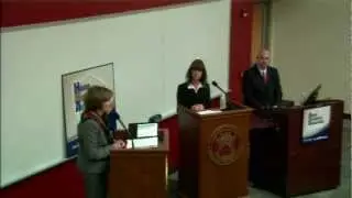 Intros & Opening Statements - Schwank vs. Mogel Debate - PA Senate 11th District - 23 Oct 12