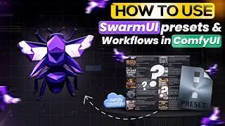 How to Use SwarmUI Presets & Workflows in ComfyUI + Custom Model Paths Setup for ComfyUI & SwarmUI