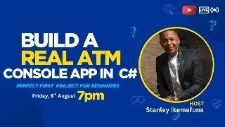 Build an ATM Console App from Scratch with C# | Live Coding Tutoria