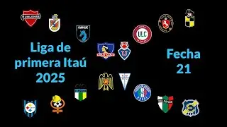 Liga de primera 2025 Fecha 21