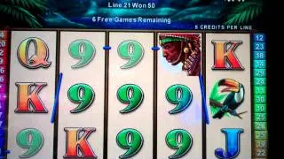 African Dimond (Konami) - Slot Machine Bonus Feature