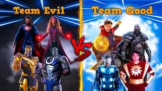 Team BAD Vs Team GOOD 😈😇