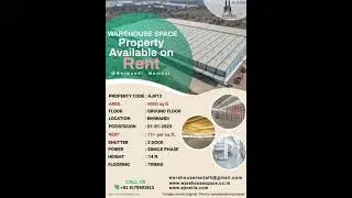 Get warehouse on rent - Godown for rent 6000 sqft