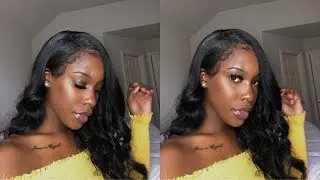 MOST AFFORDABLE STRAIGHT LACE FRONTAL WIG ft  Elva Hair