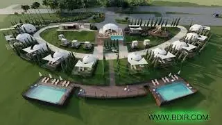 Custom wild luxury luxury camping tent design
