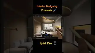 Ipad🔥#ipad #ipadpro #iphone #procreate #gadgets #3d #interiordesign #3dmodeling #2d #editing #short