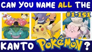 The Ultimate POKEMON Trivia Quiz! | KANTO Region