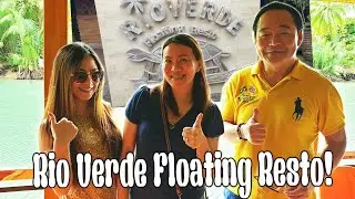 Buffet Lunch At Rio Verde Floating Restaurant In Loay, Bohol! 😋🍽🦀🍗🦐👍