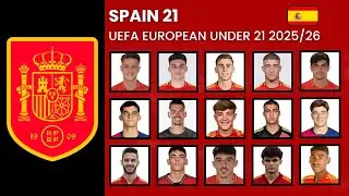 SPAIN U21 POSSIBLE SQUAD, FOR UEFA EUROPEAN CHAMPIONSHIP 2025 ||Dresoccer