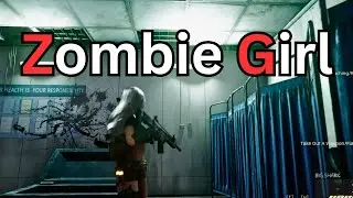 Zombie girl. Death Hospital playthrough