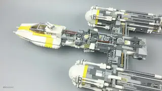 LEGO UCS Y-Wing Starfighter Атака 10134 Bricklinked + MOD [4K]