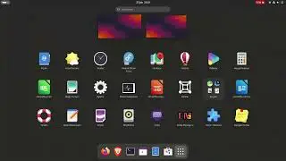Lunix Fedora Minimize Bar and Customize  | Lunix Simge Durumuna K&uuml;&ccedil;&uuml;ltme #lunix #custom #desktop 