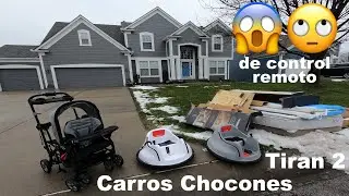 carros chocones 😱 / LO QUE TIRAN EN USA LOS MILLONARIOS / VENTA DE GARAGE EN USA / Cristian Con d