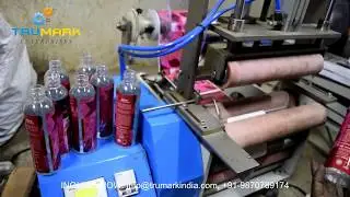 semi auto sticker labeling machine - pnuematic pressing system