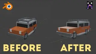 How to Optimize MagicaVoxel Models in Blender