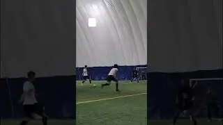Top Bins Goal Winter League (Double post from back heel pass)