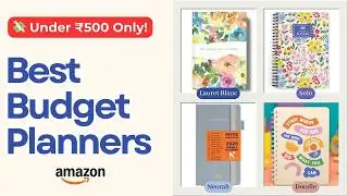 Best Budget Planners Under ₹500 on Amazon India 2025 | Neorah, Lauret Blanc, Doodle & Solo Reviewed!