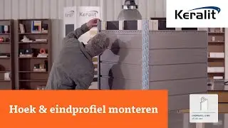HOW TO | Keralit hoek- en eindprofielen monteren