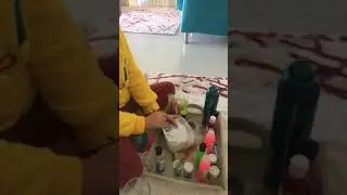 Alya slime yapiyor