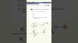 Sat Q&AExponents+ must-know formula ✖️➗
