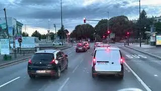 Déviation sur la A86,A12,A13 en camion semi-remorque