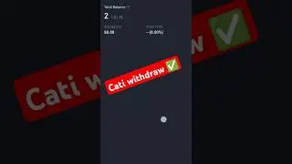 Cati coins withdraw ✅ cati coins claim
