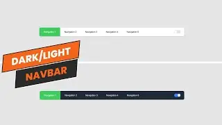 Dark Navigation Bar Design: HTML & CSS Tutorial for a Standout Website