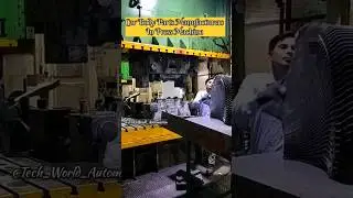 1000 Ton Press Machine Working | Automobile Press Shop#CarManufacturing#1000TonPress#PressMachine
