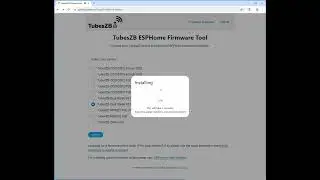 TubesZB ESPHome Web Flasher