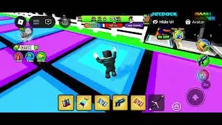 I escape squid game bridge with helicopter in roblox