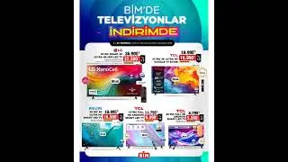 Bim 1-31 Temmuz 2025 Arası Televizyon İndirimleri Kataloğu - Bim Akt&uuml;el &Uuml;r&uuml;nler