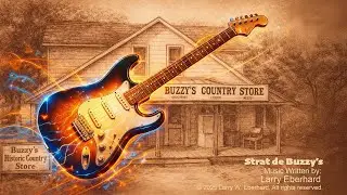 Strat de Buzzy&rsquo;s | Blues-Rock Stratocaster Instrumental (Guitar-Led Jam)