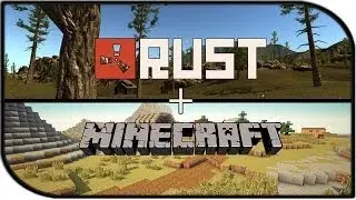 Rust But It's Minecraft - Funny Video - RustEX (Server in Description)