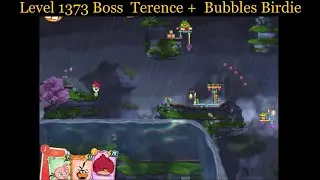 Angry Birds 2 AB2 Уровень 1373 Босс Теренс + Пузырьки
