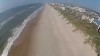 Topsail Island FPV - Surf City - Pier Surfing