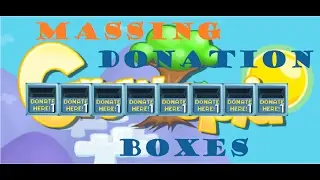 Massing 200 Donation Box Trees