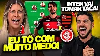 JOGO ABERTO SE RENDEU A ESCALAÇÃO DO MENGÃO E CRAVOU A VITÓRIA DO FLAMENGO X INTERNACIONAL