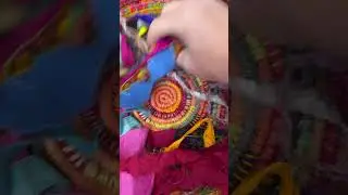 Textile Baskets made from fabric waste